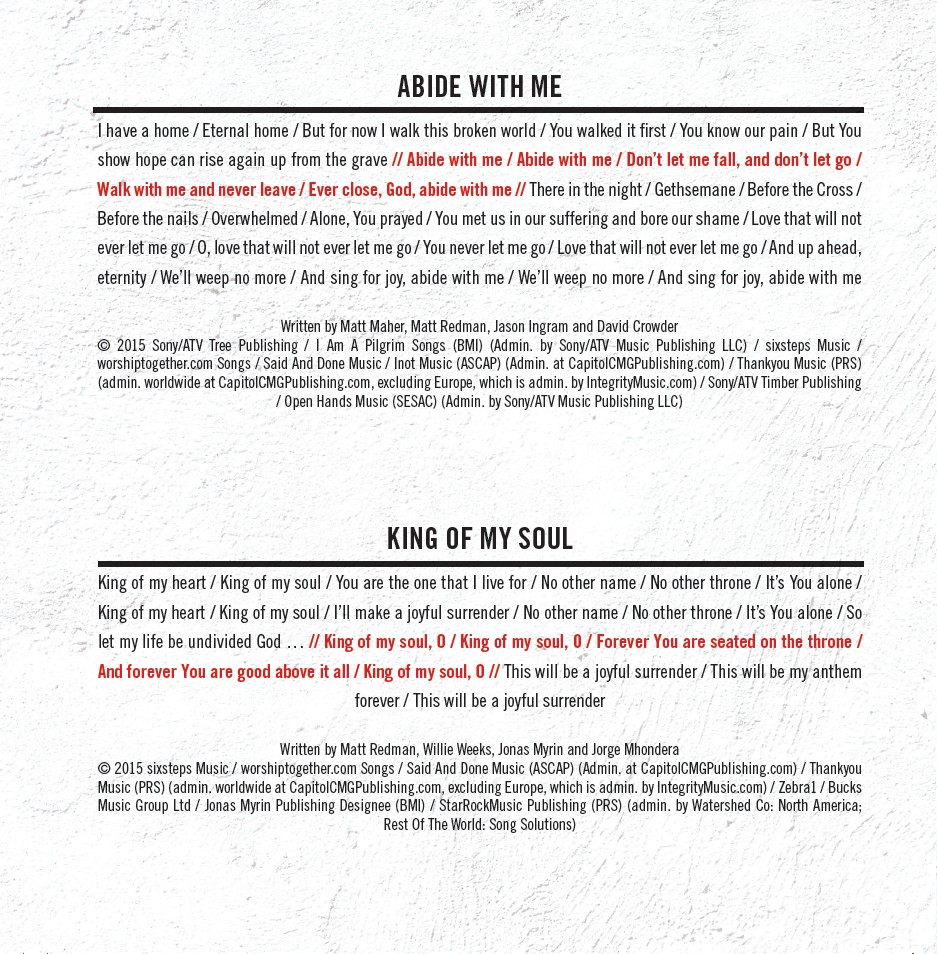 Matt Redman - Unbroken Praise (CD)